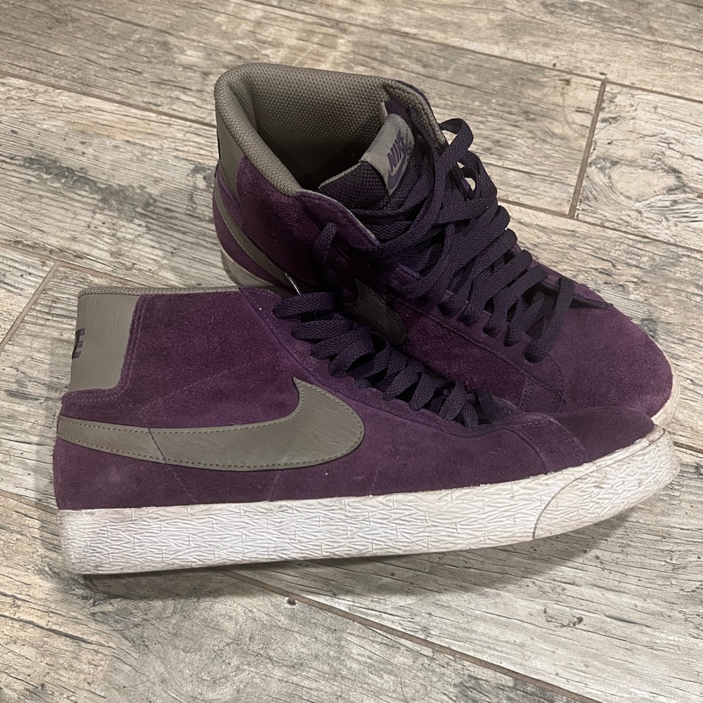 Nike SB Blazer Mid Quasar Purple/ Iron Grey (310801-500) 2011 Men’s Size 10.5